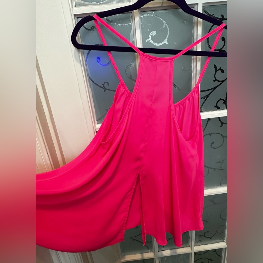 Vibrant Pink Sleeveless top